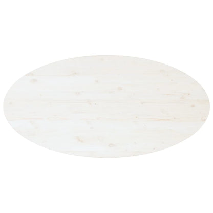 Mesa De Centro De Madera Maciza De Pino Blanco 110x55x45 Cm_4