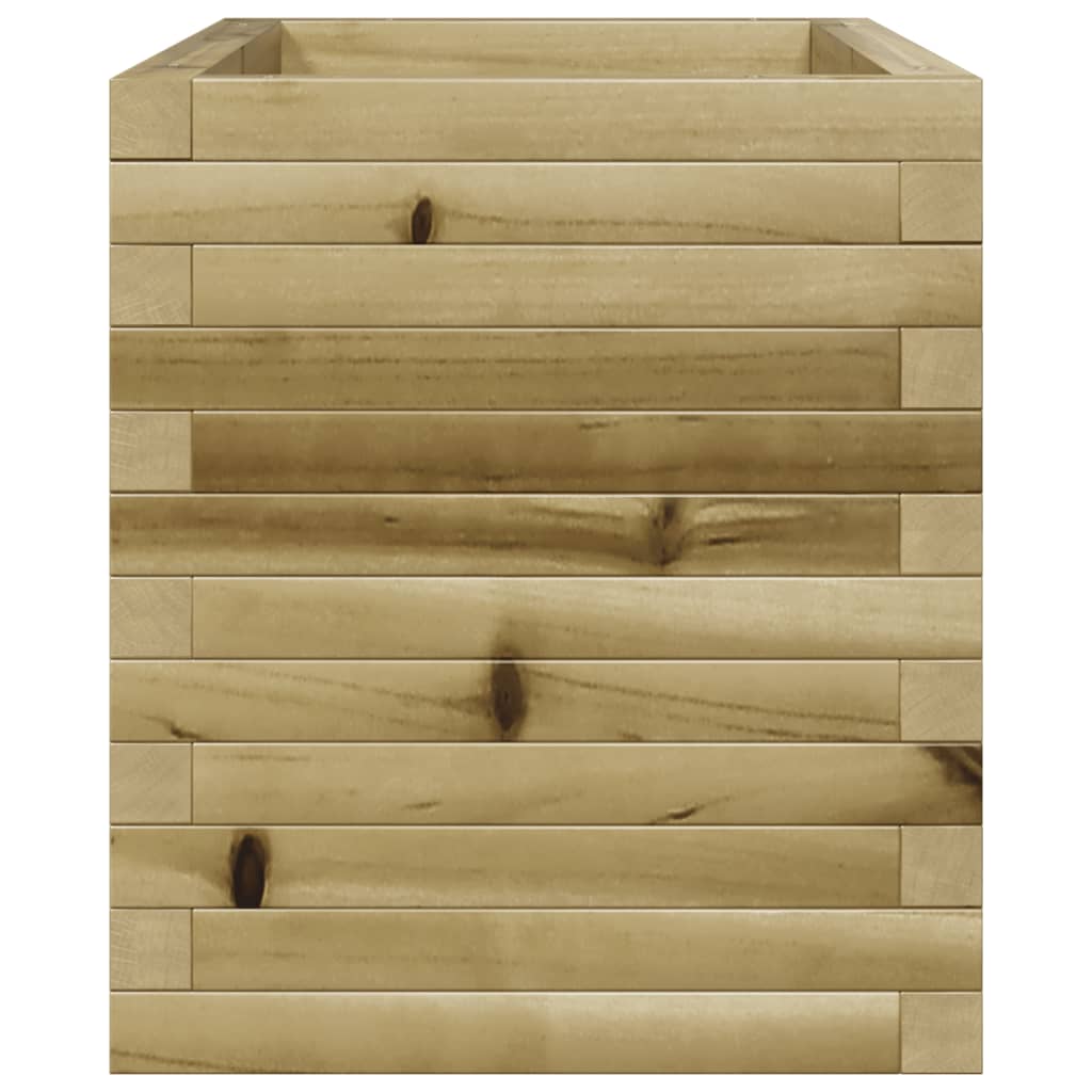 Jardinera De Madera De Pino Impregnada 70x40x45,5 Cm_5