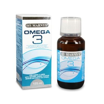 Óleo de Peixe Ómega 3 Marnys 125 ml
