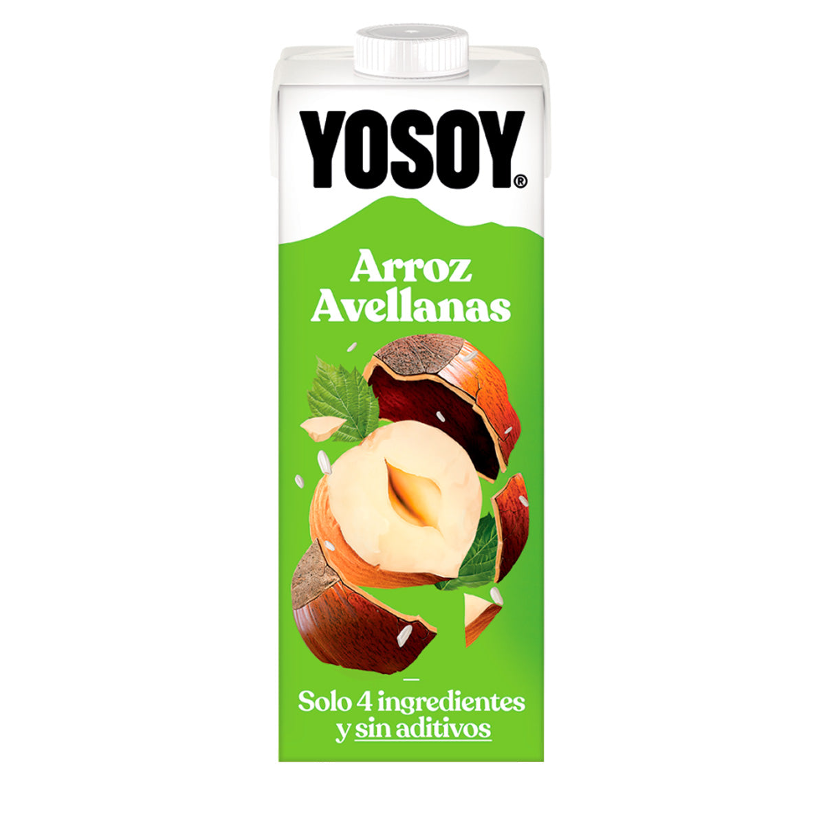 Bebida de arroz e avelã YOSOY 1L