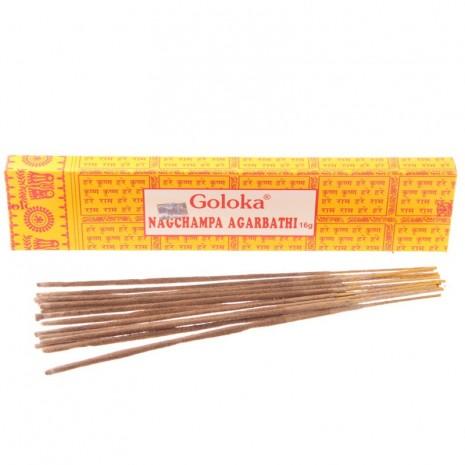 Goloka Nag Champa Sac e Incenso Satya
