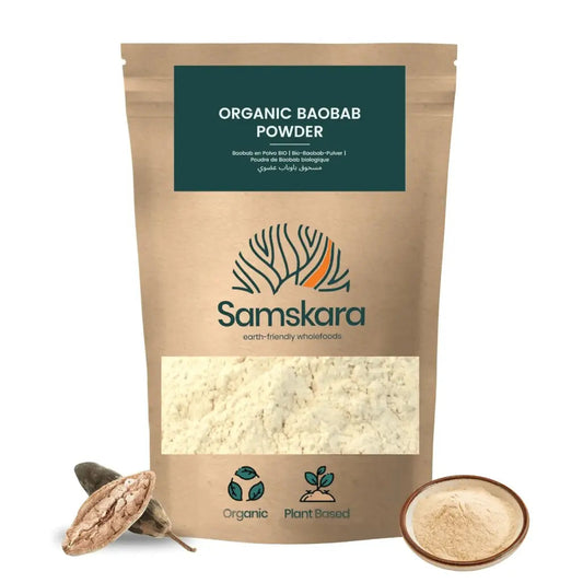 Baobab En Polvo Bio - 250g | Superalimento Ecológico Vegano Para Batidos, Smoothies Y Zumos, Sin Azúcares Añadidos_0