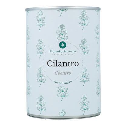 Kit de cultivo aromático Coentro Planeta Huerto