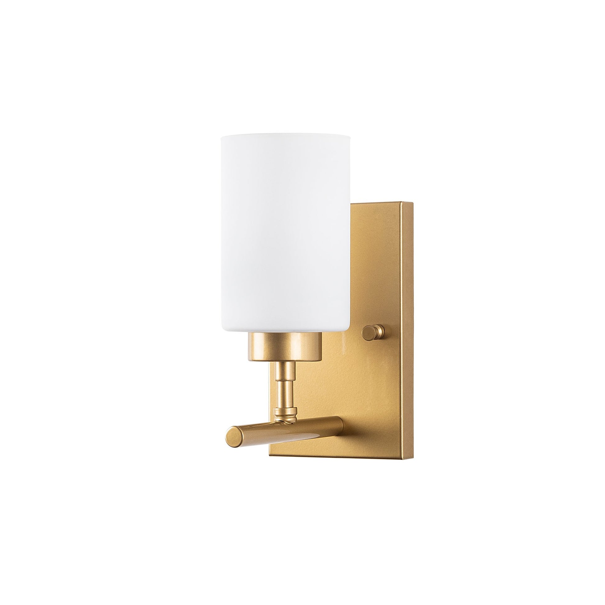 Aplique De Pared, Metal , Oro, 12x17x25, Casquillo E27 Max 40 W_0