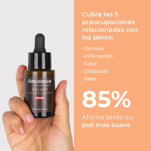 Velvet-Arganour Sérum Minimizador de Poros 30 ml