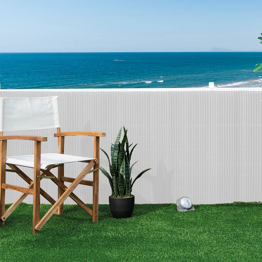 Cañizo Pvc Essential Recycane 20mm Blanco Para Cerramientos 2x3 M / Multicolor_1