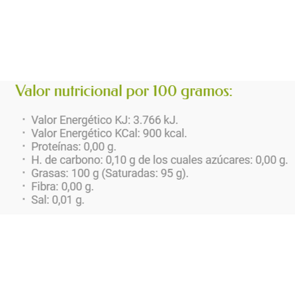 Aceite De Coco Virgen Extra Prensado En Frío Bio 200 Ml_1