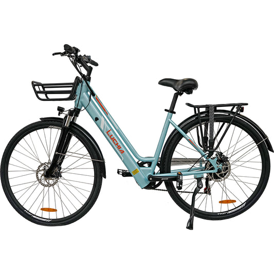 Antares 250w 36v 10ah (360wh) Bicicleta Eléctrica De Paseo - Rueda 29 Color Azul_0