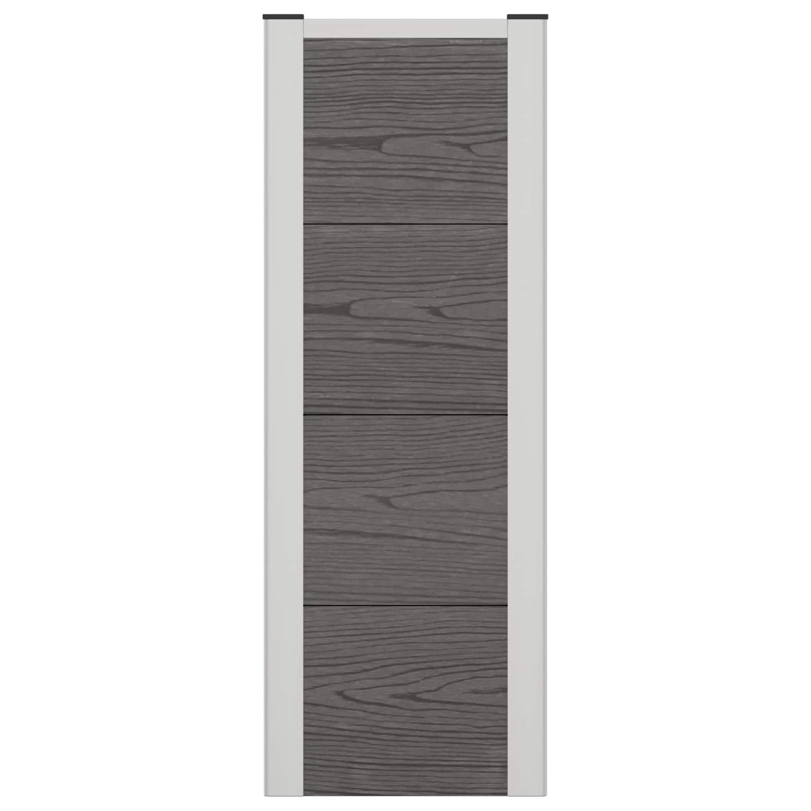 Arriate Elevado Gris 75 X 30 X 82 Cm Wpc Y Aluminio_4