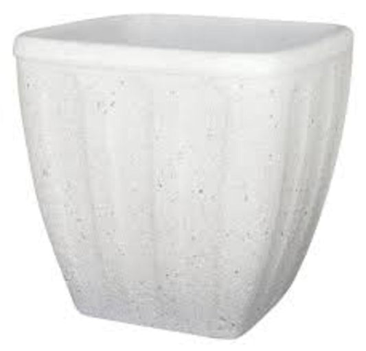 Jardinera De Granito Roquetas. 42 cm de ancho y 44 cm de alto. Peso: 26 kilos. Capacidad: 31 litros_0