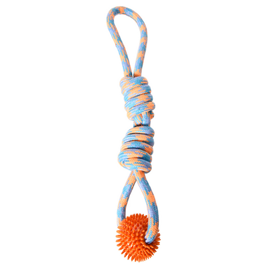 Wuapu Juguete Perro Cuerda 2cm C/pelota 59cm_0
