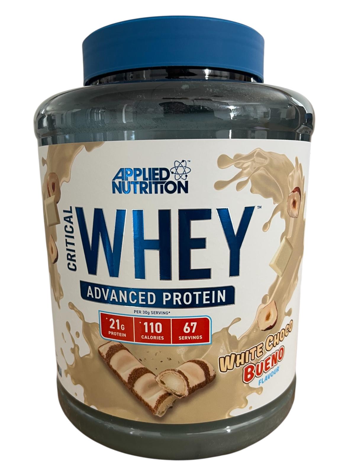 Leche De Cereales Critical Whey 2000 G De Applied Nutrition_0