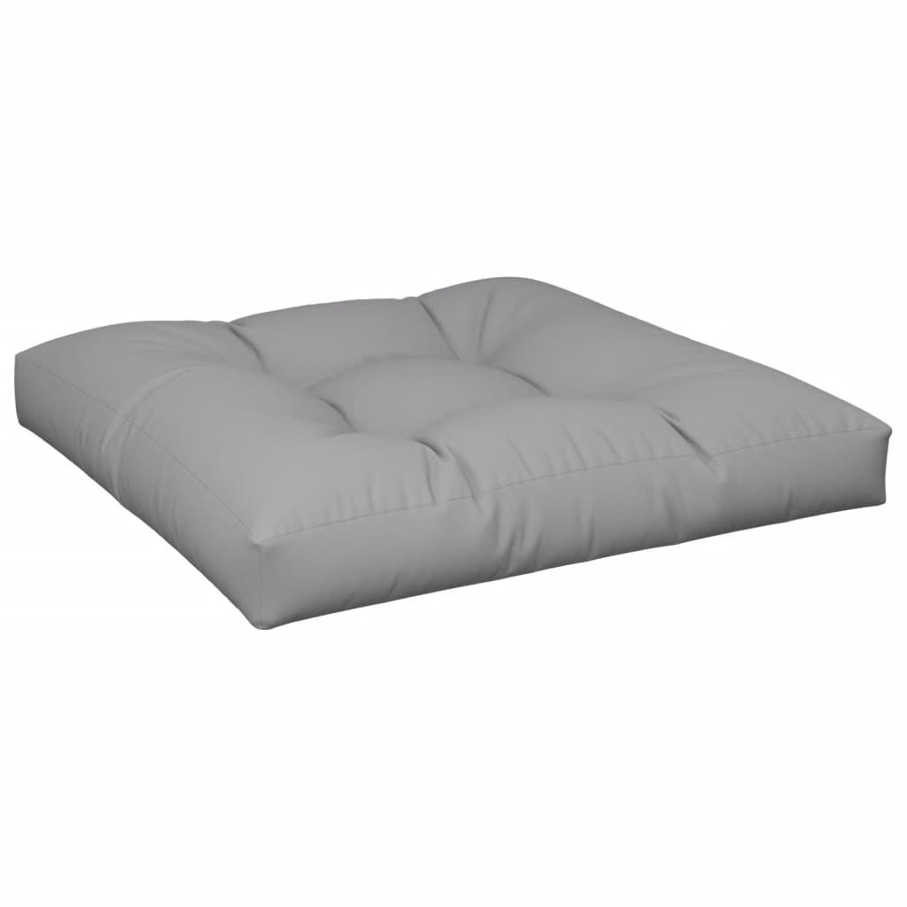 Vidaxl Cojines Para Sofá De Palets 2 Unidades Tela Gris_4