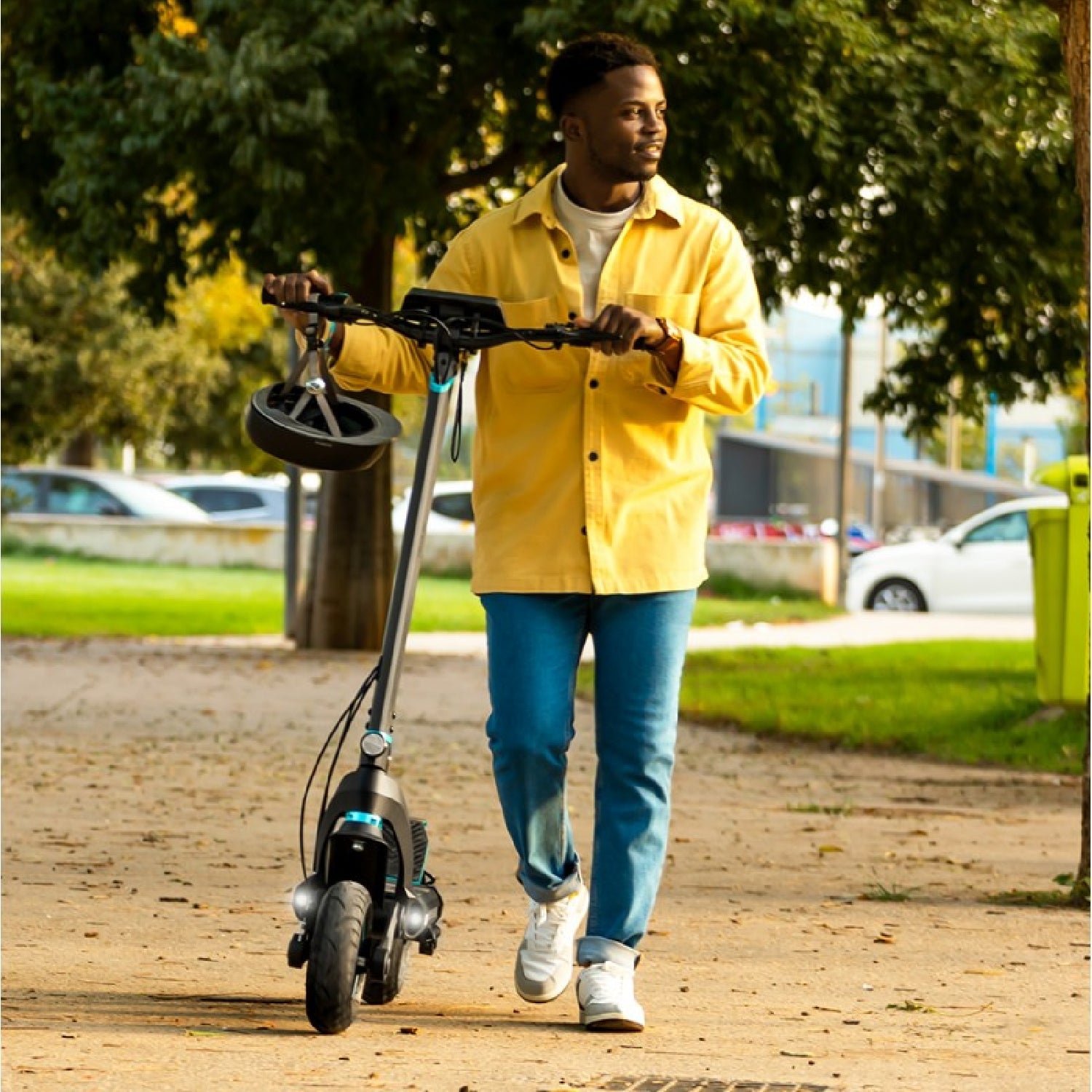 Patinete Eléctrico Bongo Serie Z+ On Road X. Potencia Máxima 1000 W, Suspensión Dinámica De Doble Brazo, Autonomía Hasta 55 Km, Tracción Trasera, Tr_3
