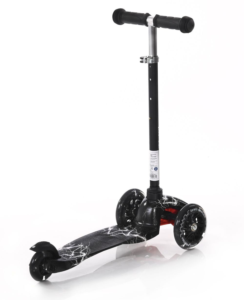 Patinete Infantil Con Luces En Las Ruedas Mini Black Flash_1