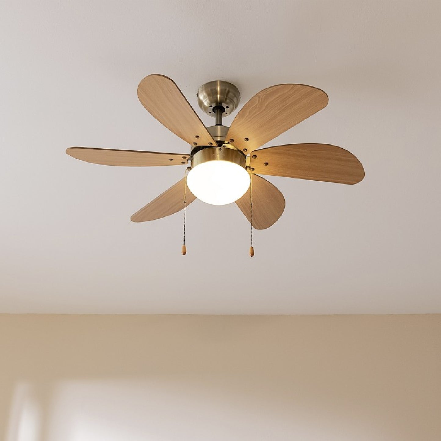 Cecotec Ventilador De Techo Con Luz Energysilence Aero 360 Gold&wood Cecotec_4