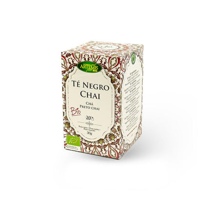 Chá Chai Preto Eco 20 Filtros Artemisbio