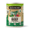 Wild Balance BARF Carne de Novilho Lata para Cães 400g