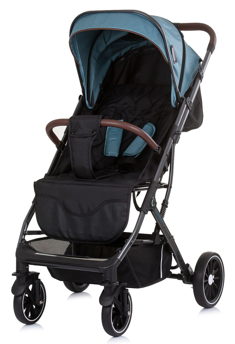 Silla De Paseo Compacta Hasta 22 Kilos Combo Teal_0