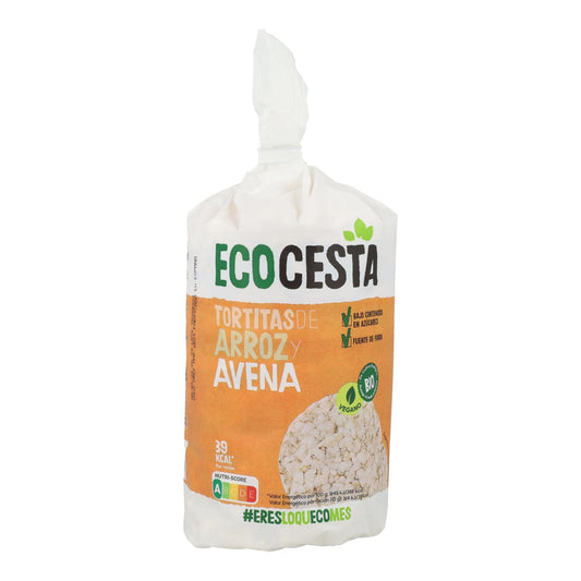 Bolinhos de Arroz e Aveia Biológicos Ecocesta 115 g