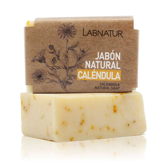 Jabón Natural Caléndula Labnatur 100 g | Calmante | Piel Sensible | Regenerador Suave_0