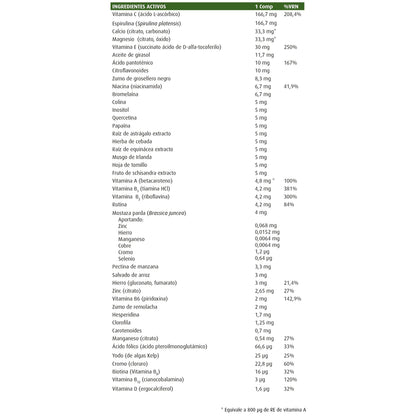 Fonte de vida Nature's Plus multivitamínico 60 comprimidos