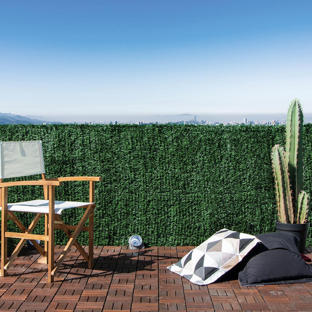 Seto Artificial Verdeélite – Máxima Privacidad, Belleza Sin Esfuerzo - 1x3 M - Multicolor_3