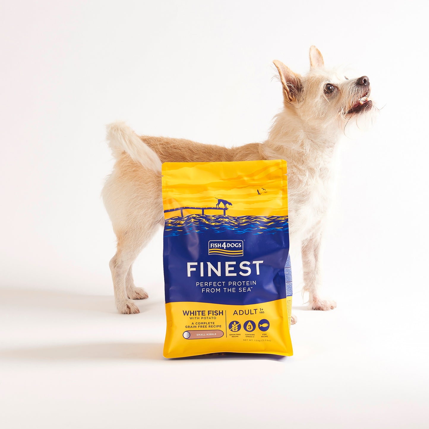 Fish4dogs Pienso Razas Pequeñas Sin Cereales – Pescado Blanco Y Patata 1,5 Kg_3