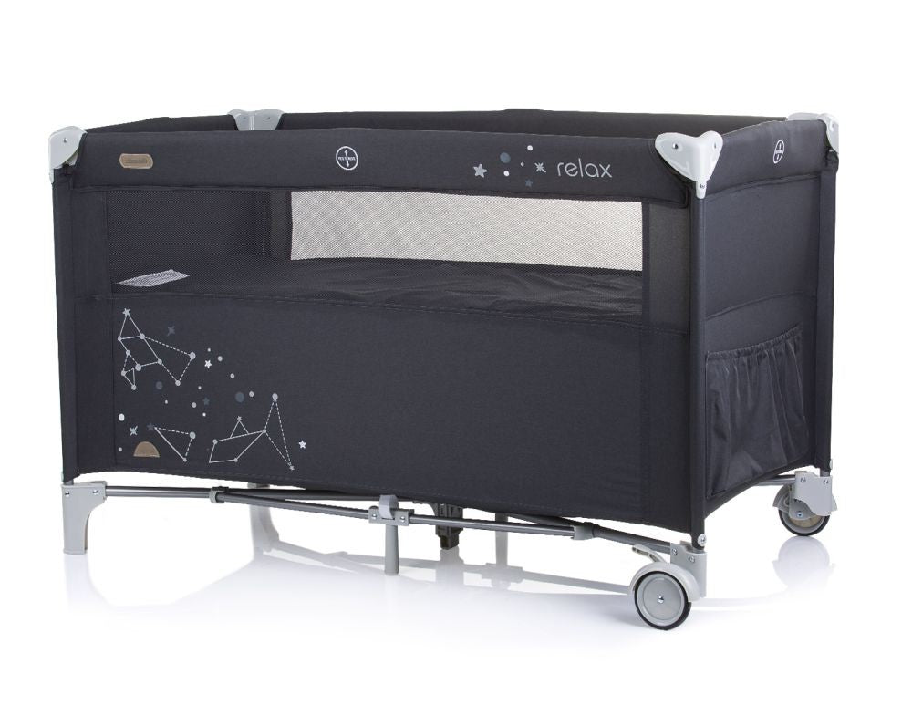 Cuna De Viaje Relax Linen Ebony_2