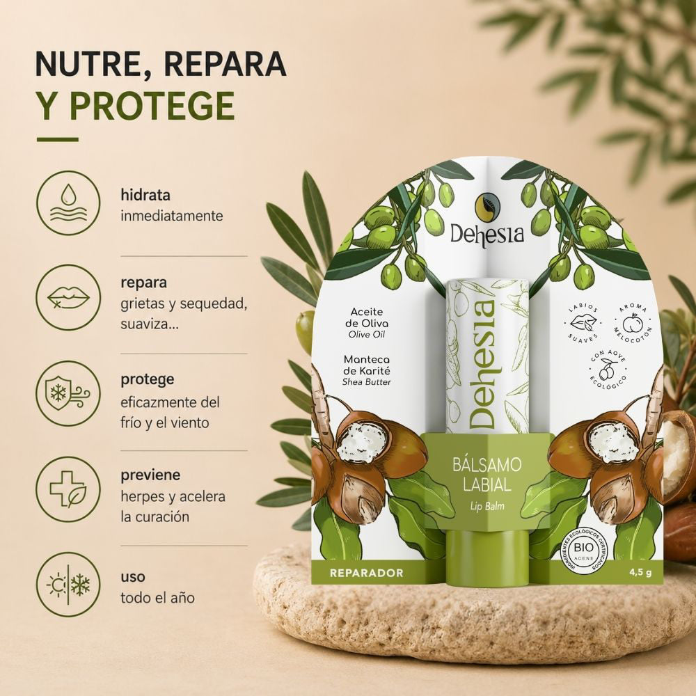 Bálsamo Labial Natural Reparador Bio – Labios Secos Y Agrietados 4,5g_1