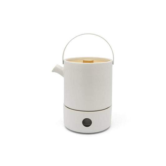 Bredemeijer Juego De Té Umea 1.2l Blanco Con Calentador 142010_0