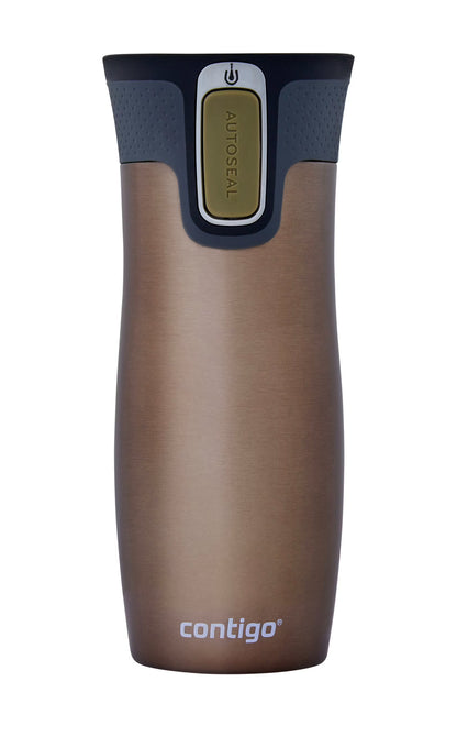 Termo Acero Inoxidable West Loop SS 470ML con Autosellado Moca Latte Contigo