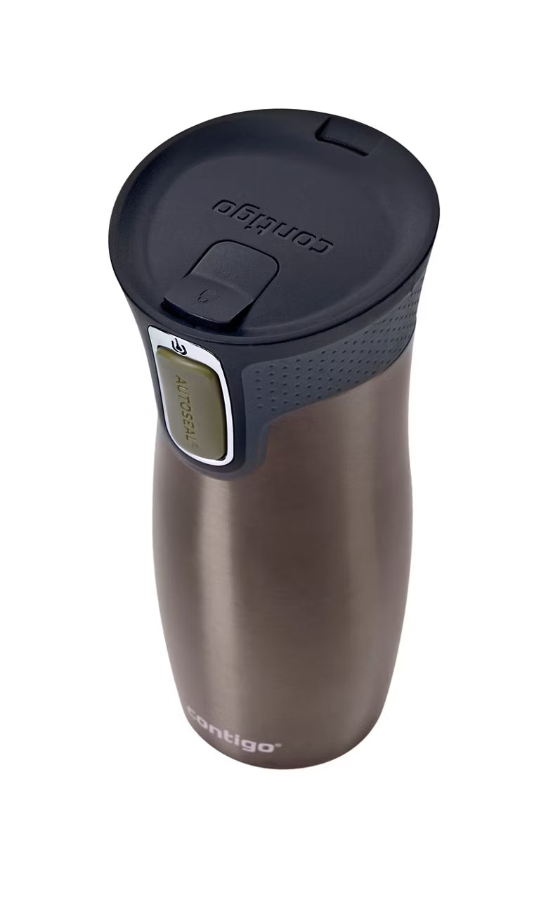 Termo Acero Inoxidable West Loop SS 470ML con Autosellado Moca Latte Contigo
