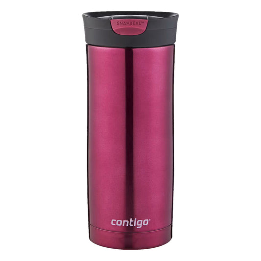 Termo Acero Inoxidable Byron 2.0 SS Snapseal Granate Contigo 470 ml