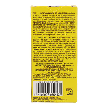 Pulsera Protección Antimosquitos con Citronela Perfum Protect 1 ud