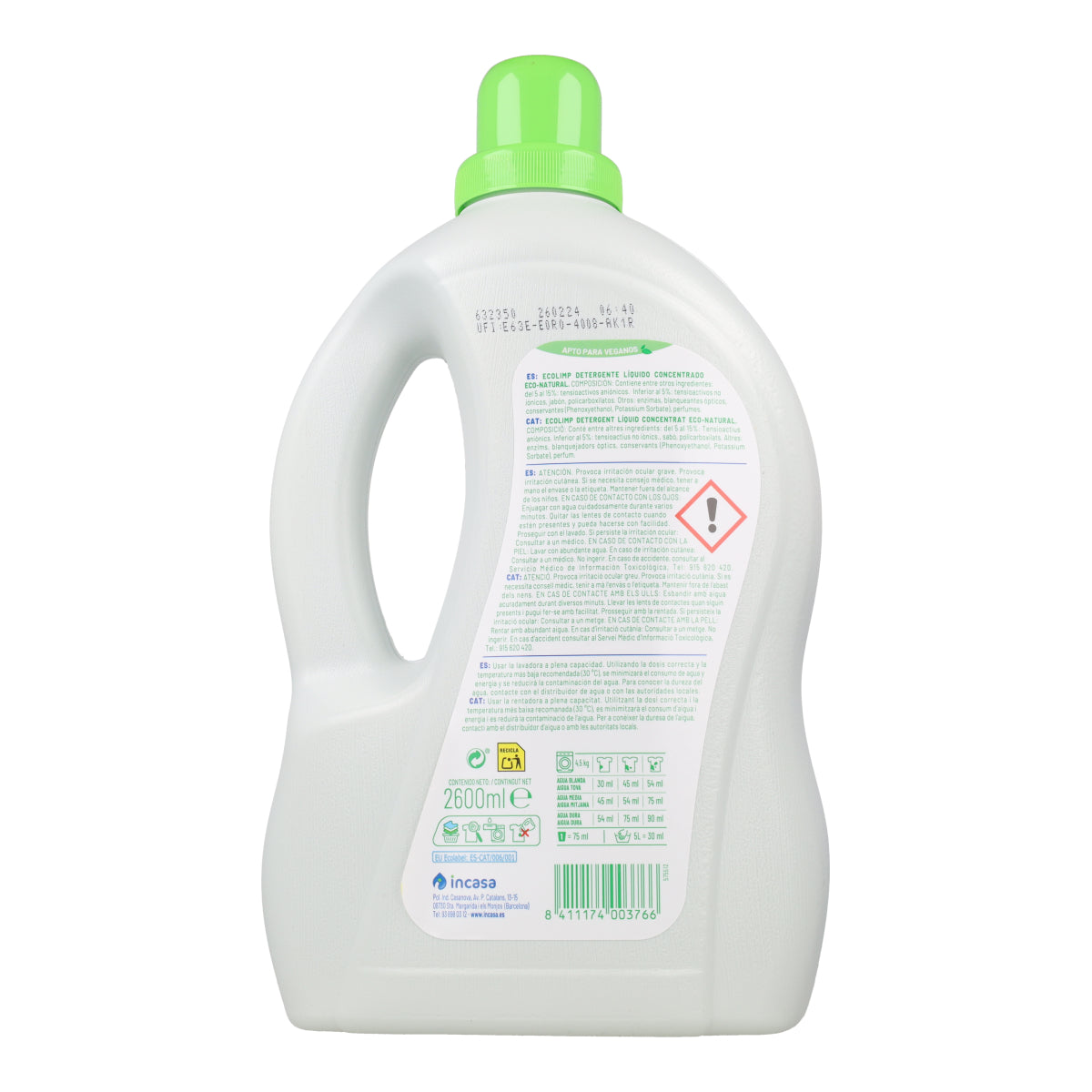 Detergente Líquido Mimidu ECO Regular 48 doses