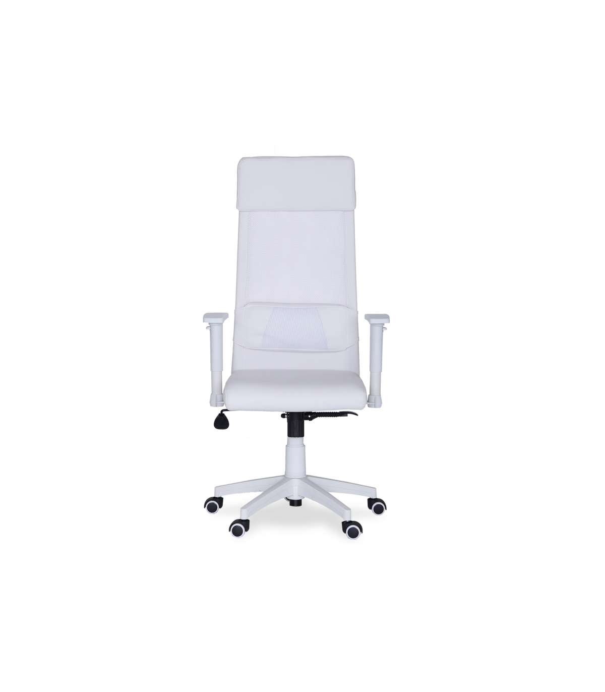 Sillón Despacho Regulable En Altura Airflow En Color Blanco 120/128cm(alto) 65cm(ancho) 6_5