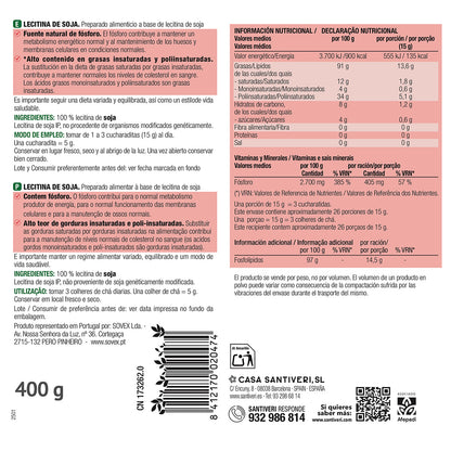 Lecitina bote Santiveri 400 g