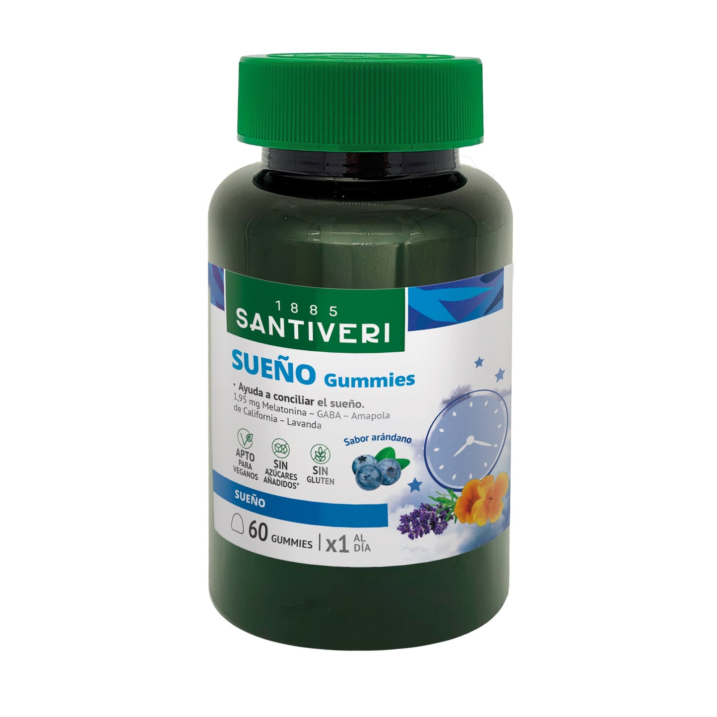 Santiver Dream Gomas Mastigáveis ​​60 gomas 162 g