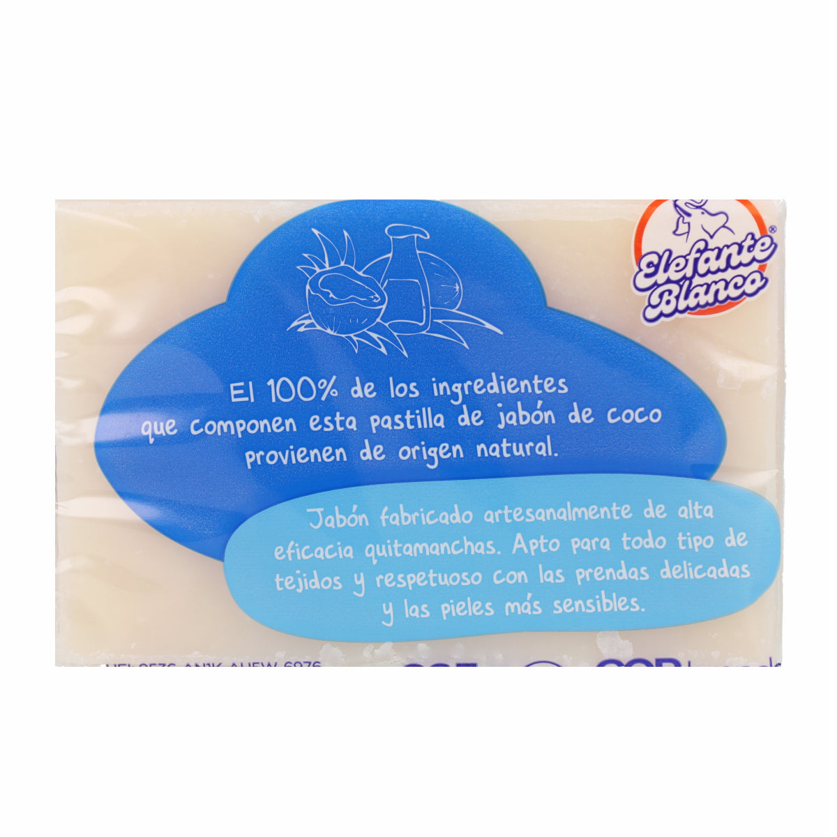 Sabonete de Coco Elefante Branco Mimidu 225 g