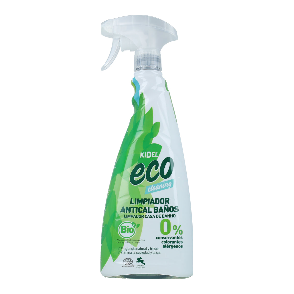Spray de limpeza anti-calcário para casa de banho Kidel Mimidu ECO 750 ml