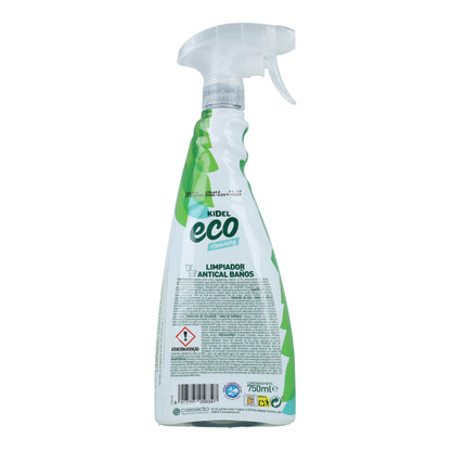 Spray de limpeza anti-calcário para casa de banho Kidel Mimidu ECO 750 ml