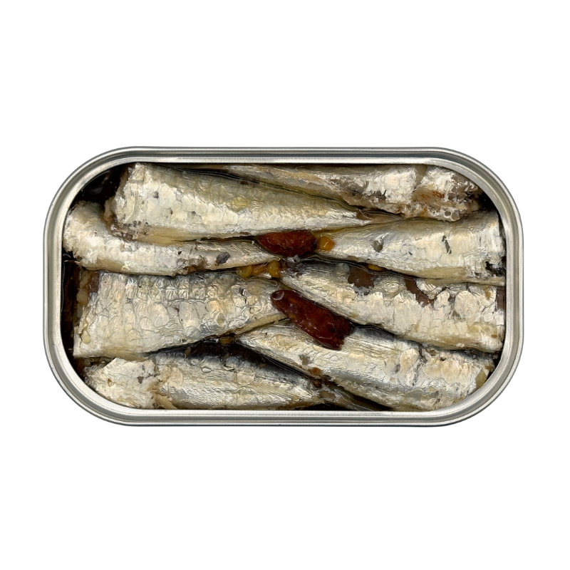 Sardinillas Picantes en Aceite de Oliva Paco Lafuente 125 g (16/18 pza)
