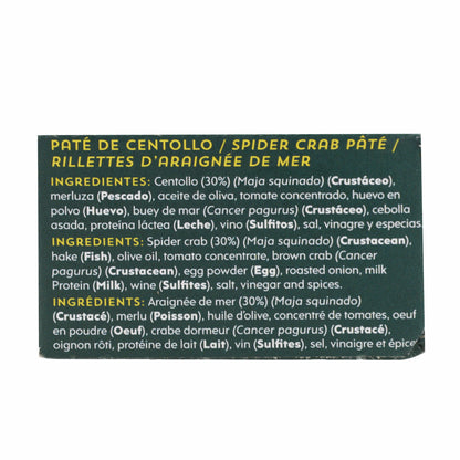 Paté de Centollo AGROMAR 100 g