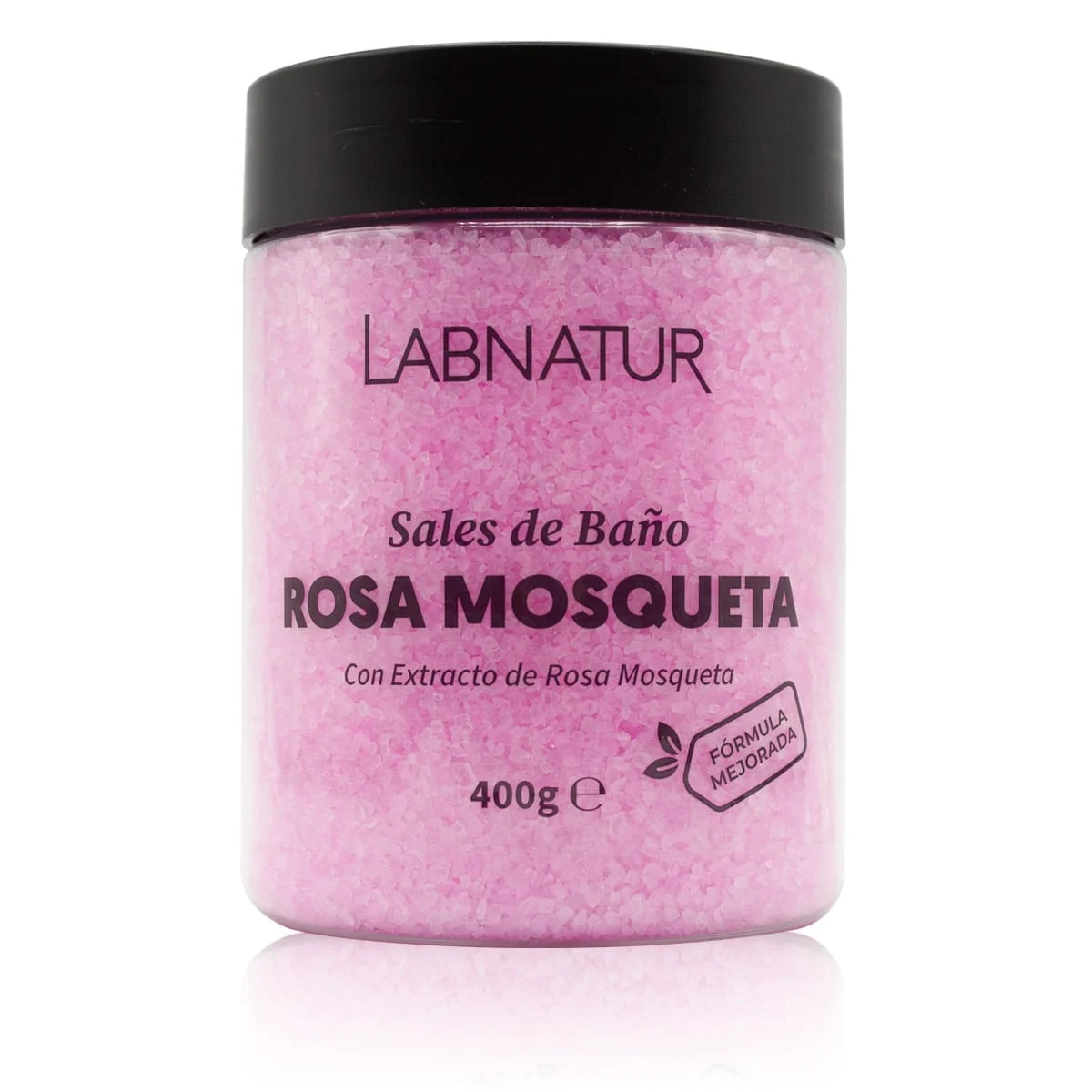 Sales de Baño de Rosa Mosqueta Labnatur 400 g | Nutren, Regeneran y Suavizan | Aroma Floral | Veganas_0