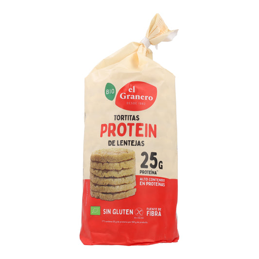 Panquecas de Proteína de Lentilha Biológica El Granero 125 g