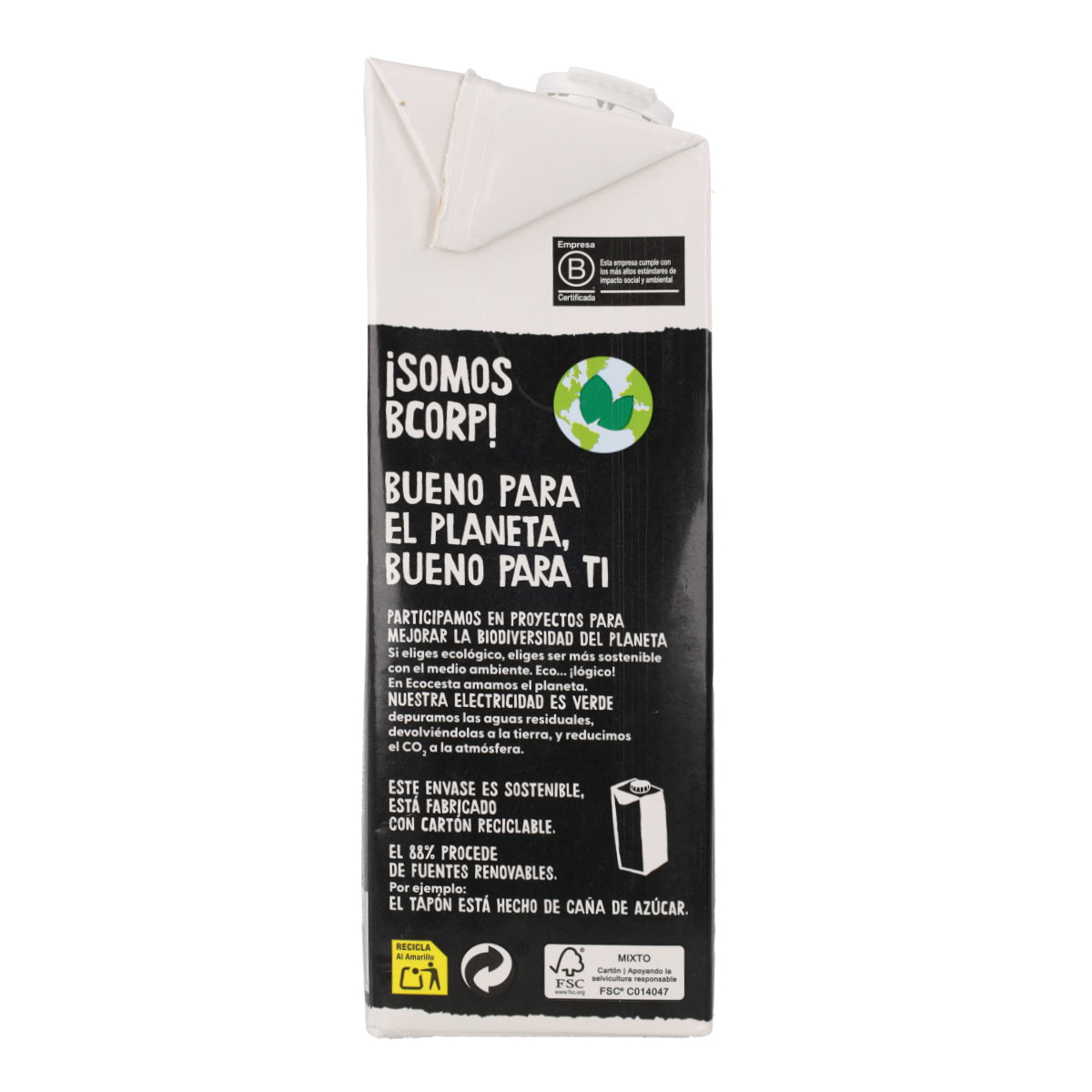 Bebida Vegetal Proteica Ecocesta Bio Plus 1L