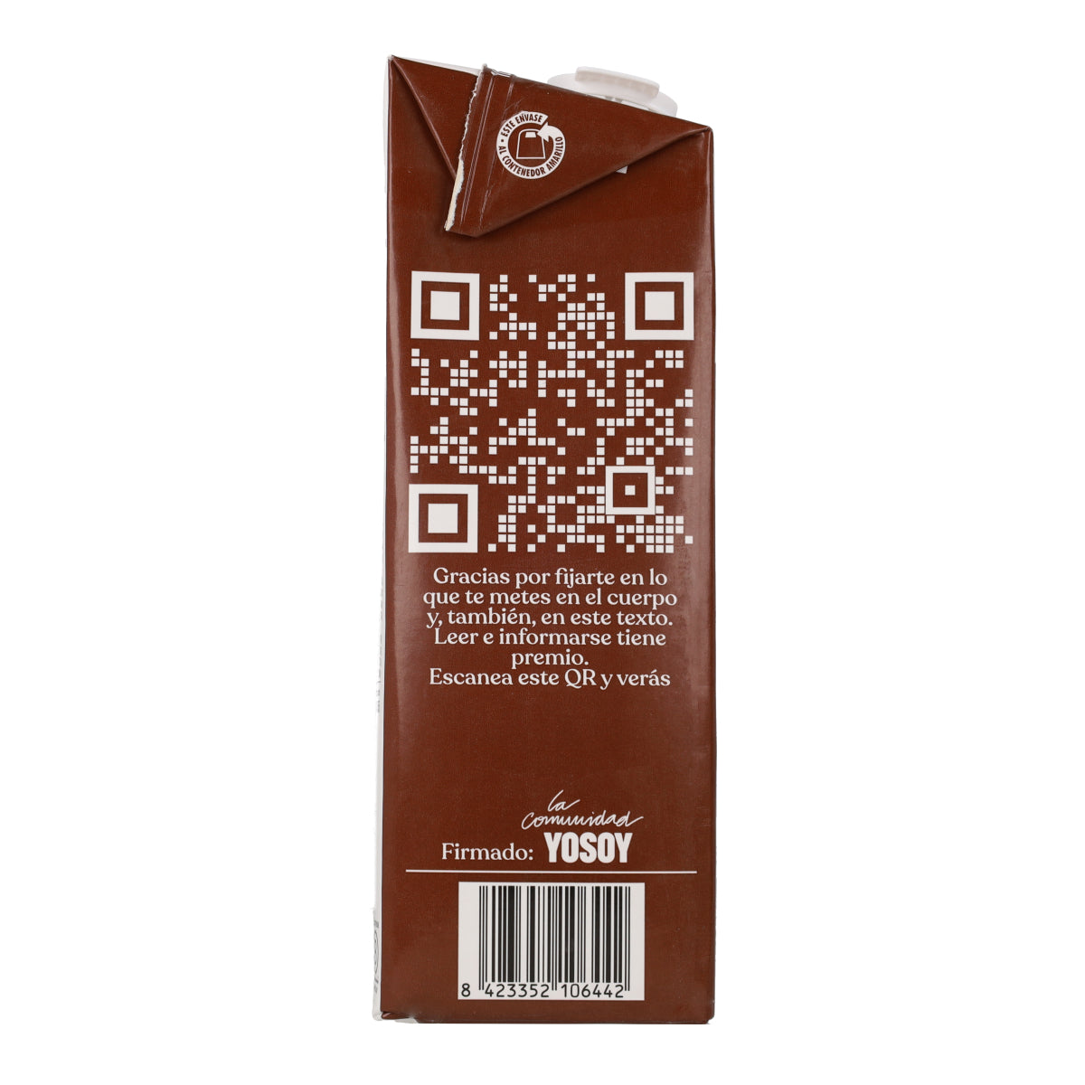 Bebida de Aveia com Chocolate Yosoy 1L