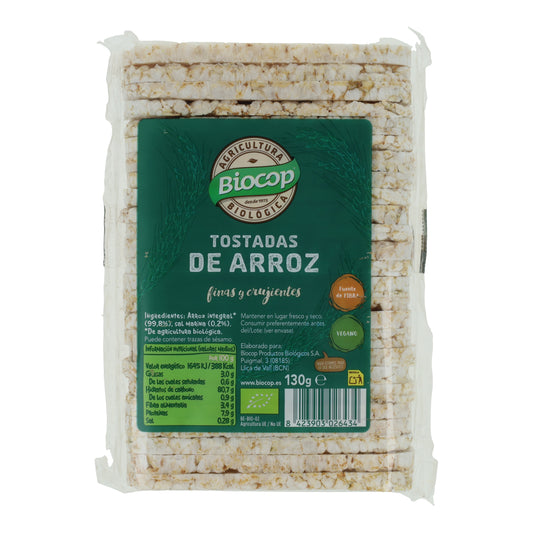 Tosta de Arroz Biocop, 130 g