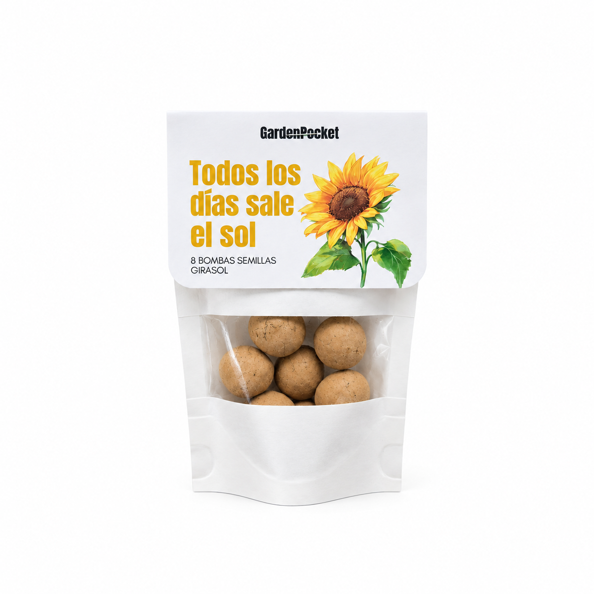 Doypack bombas semillas - girasol Garden Pocket